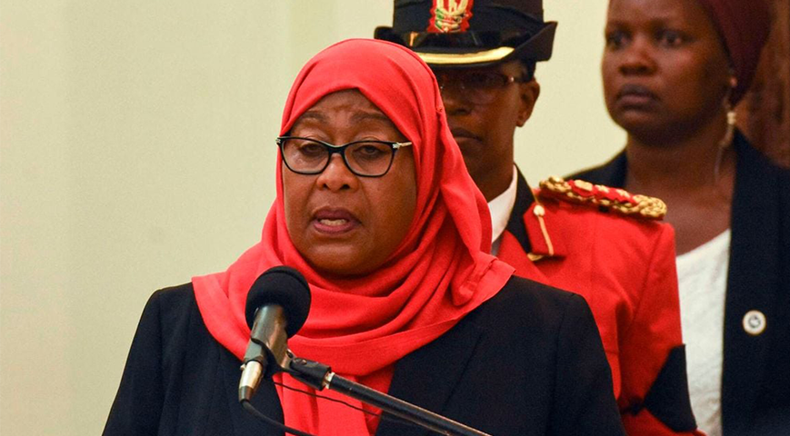 Tanzania president Samia Suluhu